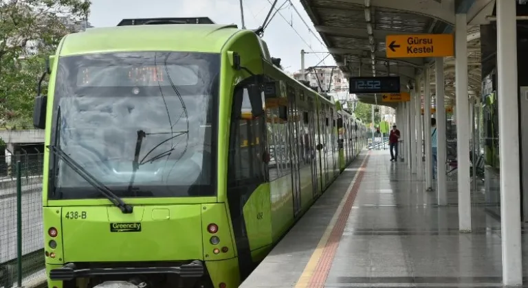 Bursa'da Raylı Sistem Ağına 32 Km Yeni Hat Eklenecek!