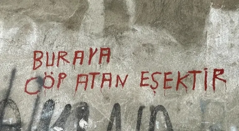 Bursalı vatandaşlardan çöp tepkisi