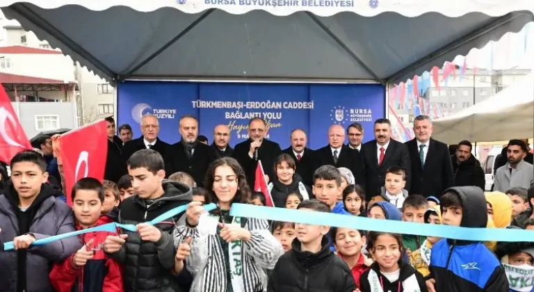 Bursa'ya 'Güney Koridoru' ve Erdoğan Caddesi Bağlantı Yolu Kazandırılıyor