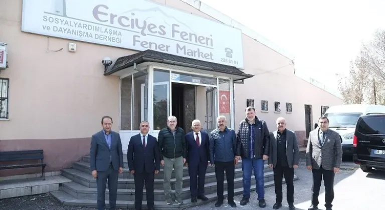 Büyükkılıç, Erciyes Feneri Marketi Ziyaretinde İhtiyaç Sahiplerine Yeni Umutlar Sağladı