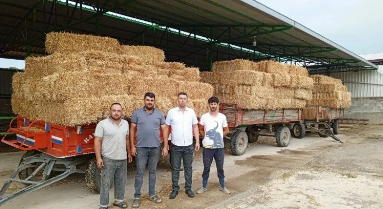 Büyükorhan Yangınında Zarar Gören Köylülere Örnek Dayanışma Hareketi