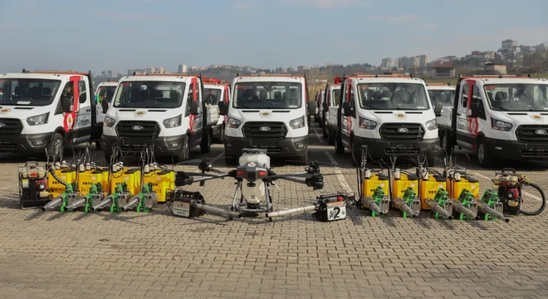 Samsun Büyükşehir Belediyesi Vektörle Mücadele İçin 33 Yeni Araçla Güçlendi