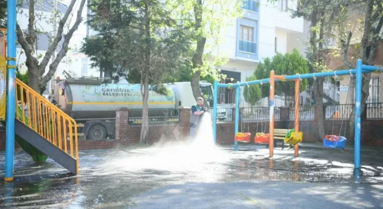 Çayırova Belediyesi Bayram Öncesi Saha Çalışmalarını Hızlandırıyor