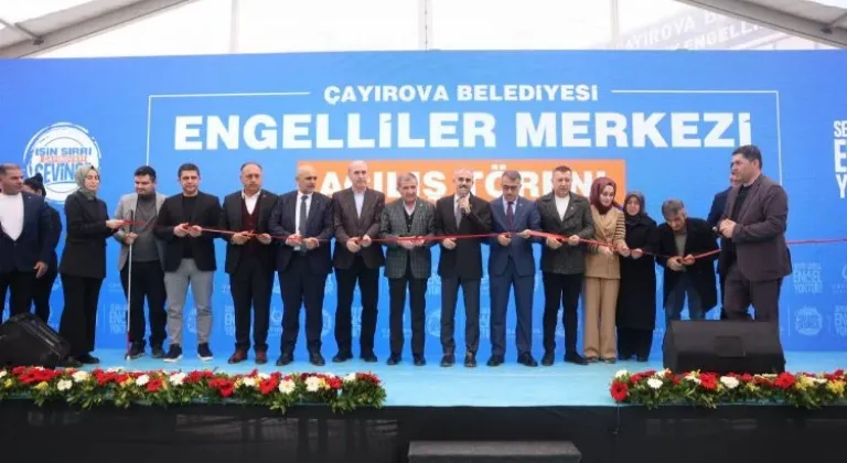 Çayırova Belediyesi Fatma Çelik Engelliler Merkezi Açıldı