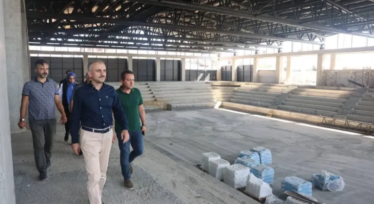 Çayırova Kapalı Spor Salonu ve Sporcu Fabrikası Projesi İnşaatı Yüzde 80 Tamamlandı!