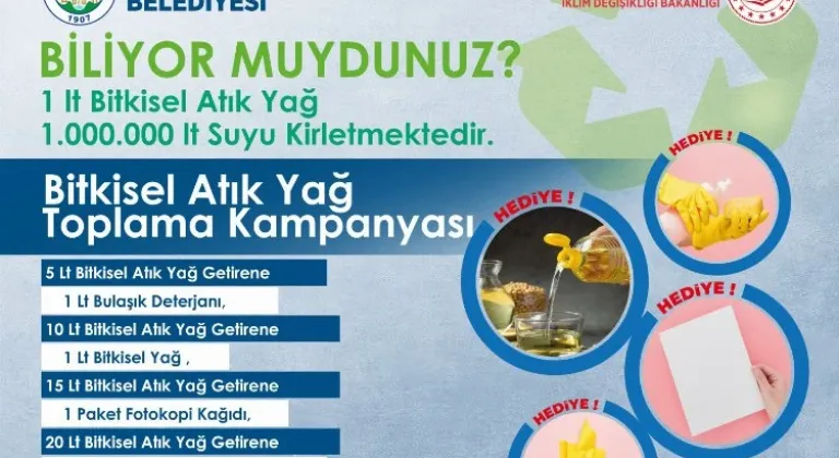 Çevre Günü’nde Talas’ta anlamlı kampanya