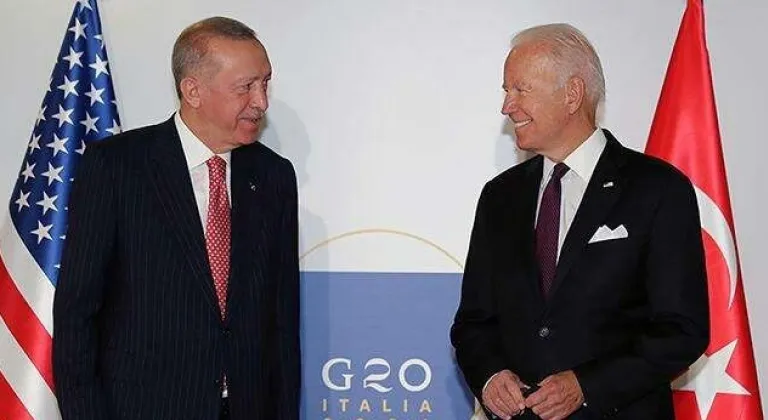 Cumhurbaşkanı Erdoğan, ABD Başkanı Biden İle Telefon Görüşmesi Gerçekleştirdi