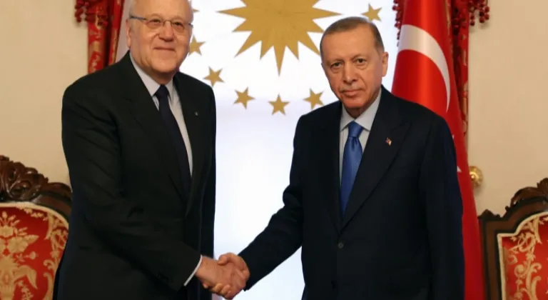 Cumhurbaşkanı Erdoğan, Mikati ile görüştü