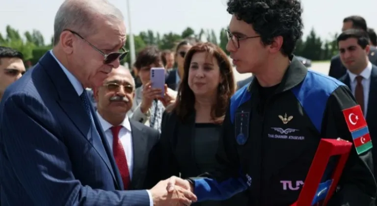 Cumhurbaşkanı Erdoğan, Türkiye’nin ikinci astronotu Atasever ile görüştü