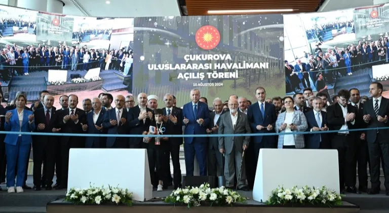 Cumhurbaşkanı Erdoğan'dan Dev Yatırım: Çukurova Uluslararası Havalimanı'na Büyük Açılış!