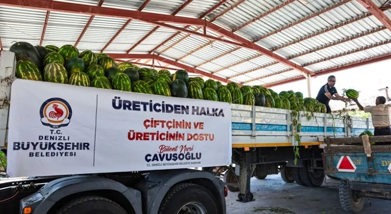 Denizli Büyükşehir, Akalanlı Üreticilere Destek Oluyor