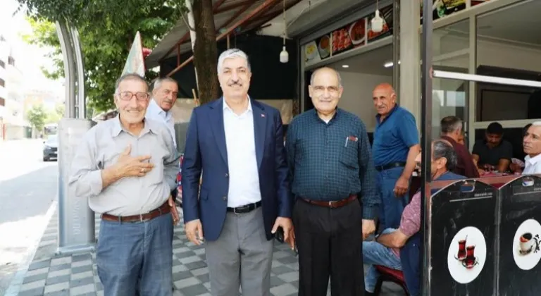 Dilovası Belediye Başkanı Ramazan Ömeroğlu, Esnafları Ziyaret Etti