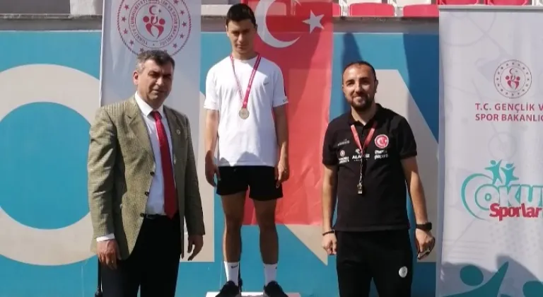 DOSD Meram Spor Kulübü'nden büyük başarı: Muhammed Eren Uysal altın madalya kazandı!