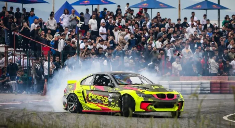 Drift sezonu Körfez'de açıldı