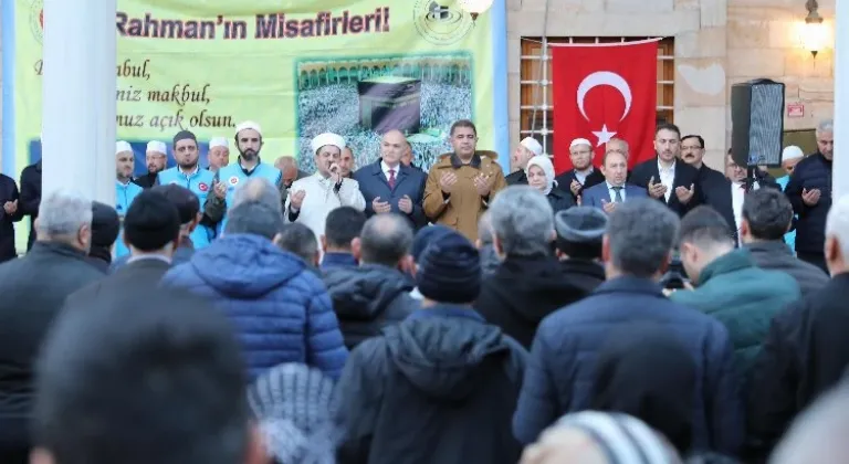 Düzce'de 200 hacı adayı uğurlandı