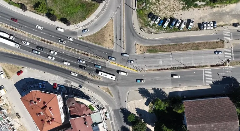 Düzce'de akıllı kavşak trafik sorununa çözüm olmadı!