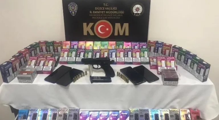 Düzce'de KOM ekipleri 6 kişiyi yakalayarak operasyon düzenledi