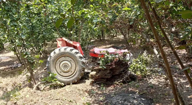 Düzce'de traktör kazası: Bir kişi hayatını kaybetti