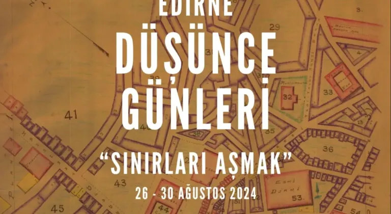 Edirne Düşünce Günleri İkinci Kez Başlıyor