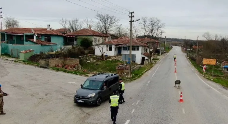 Edirne İl Jandarması Trafik Ekiplerinden Drone Destekli Trafik Denetimi!