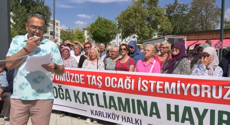 Edirne Keşan'da tepkilere neden olan andezit ocağı projesi iptal edildi... İlk mücadeleyi köy sakinleri kazandı