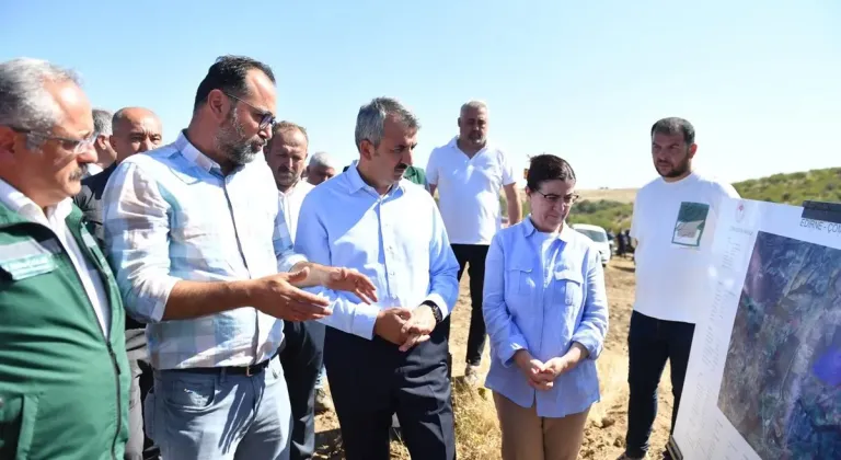 Edirne'de Çömlekköy Barajı Tarım Araziyi Suyla Buluşturacak!