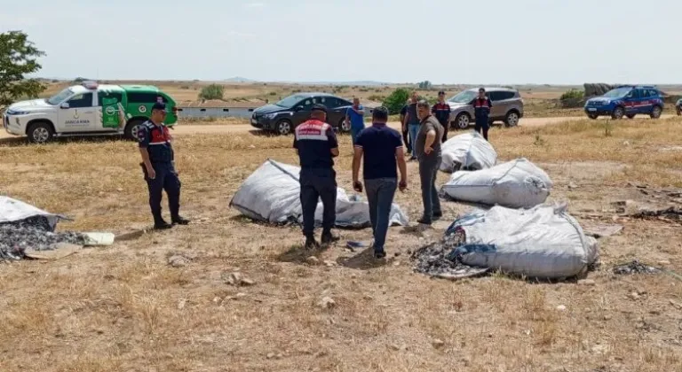 Edirne'de Meraya Katı Atık Döken Şahsa Cezai İşlem Uygulandı!