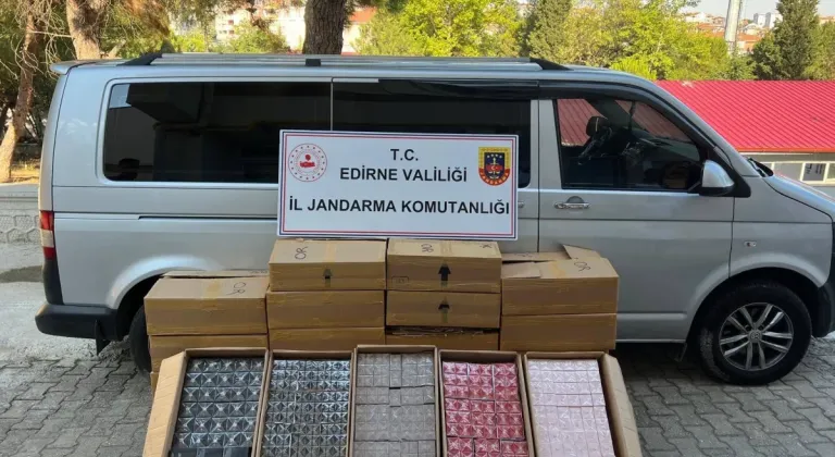 Edirne'de Sahte Parfüm Kaçakçılığı Operasyonu