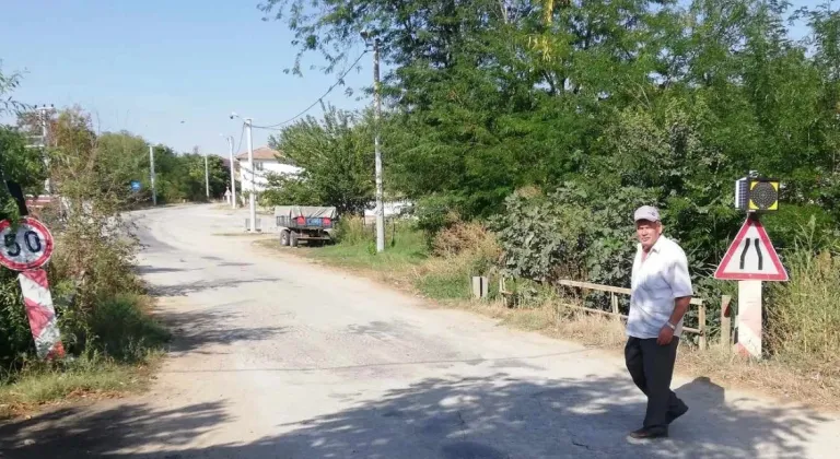 Edirne'nin Köseömer Köyü'nde Köprü İnşaatına Başlandı