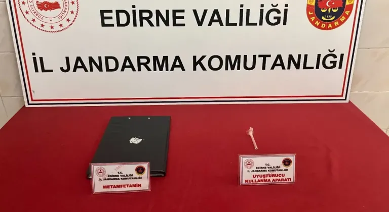 Enez'de Jandarma Operasyonunda Uyuşturucu Bulundu!