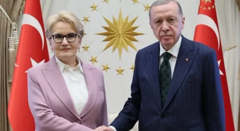 Erdoğan Akşener'i kabul etti