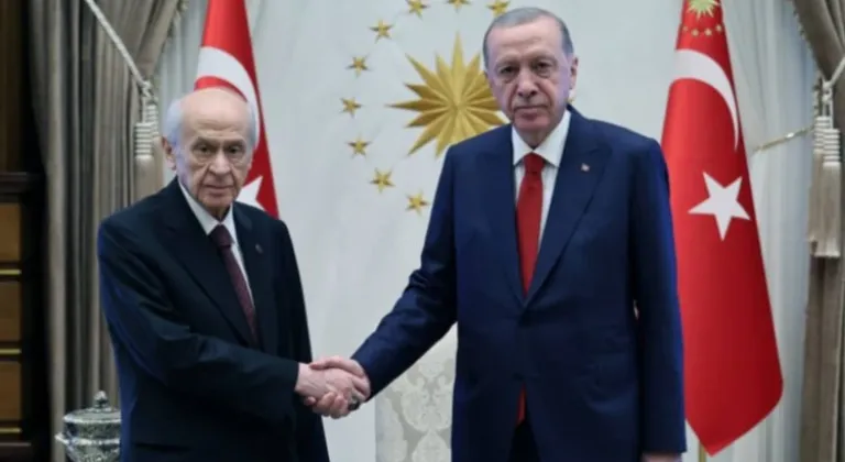 Erdoğan Bahçeli görüşmesi 50 dakika süren buluşma!