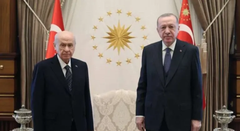 Erdoğan Bahçeli ile buluştu