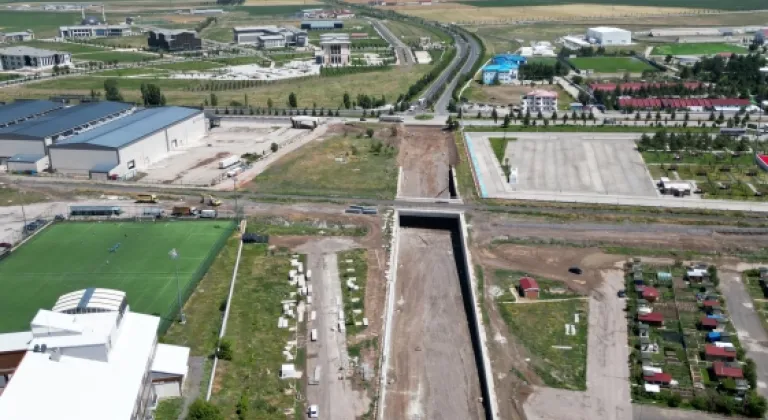 Erzurum Trafik Sorununa Son Verecek Önemli Ulaşım Projesi Tamamlanıyor