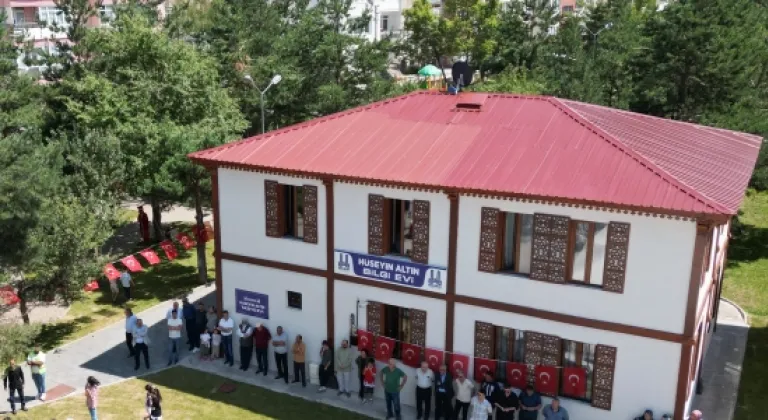 Erzurum'da Hüseyin Altın Bilgi Evi'nin Açılışı Gerçekleşti