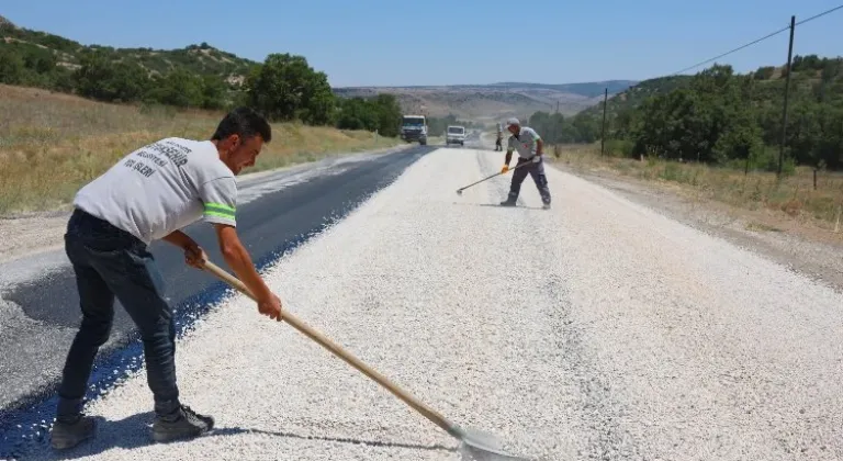 Eskişehir'de Kırsal Mahalle Yolları Yenileniyor