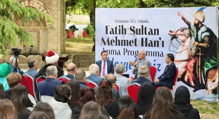 Fatih Sultan Mehmet Han Hünkar Çayırı’nda anıldı