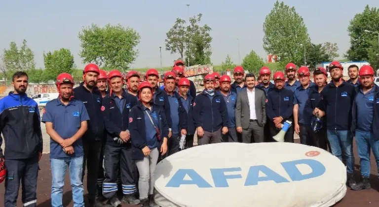 Fırat EDAŞ çalışanlarına AFAD iş birliği ile arama kurtarma eğitimi