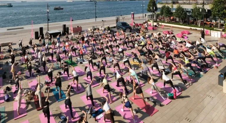 Galataport İstanbul'da 'Rıhtımda Yoga' ikinci buluşmaya hazır