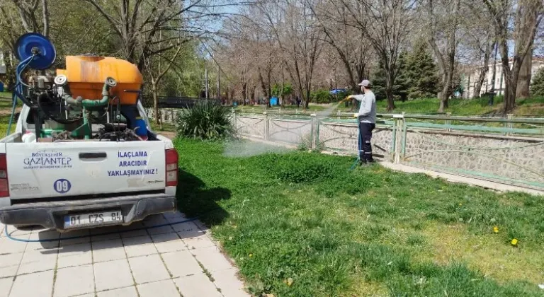 Gaziantep Büyükşehir Belediyesi, Sivrisinek ve Haşerelere Karşı İlaçlama Çalışmalarını Arttırdı!