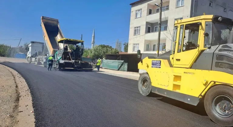 Gebze Kirazpınar’da asfaltlama yapıldı