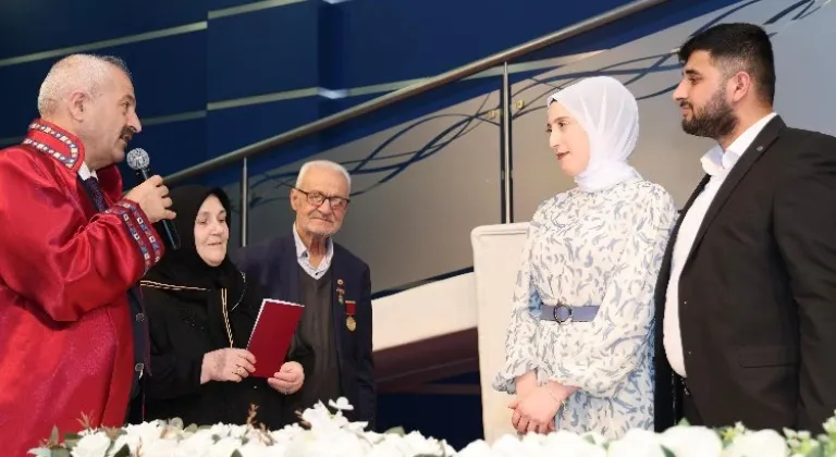 Gebze'de 'Dünya Aile Günü'nde sürpriz nikah