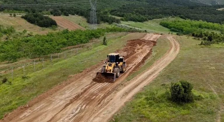 Gebze’de yol çalışmaları sürüyor