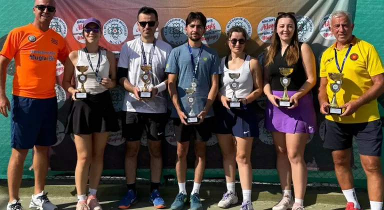 Geleneksel Karma Tenis Turnuvası Dalaman'da yapıldı