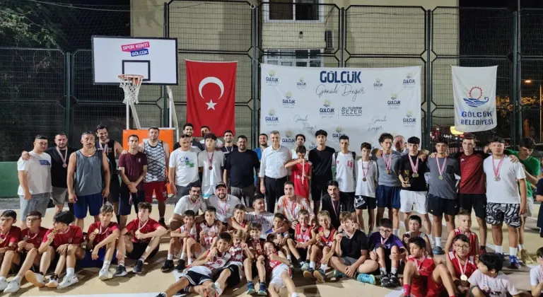 Gölcük'te Sokak Basketbolu Turnuvası Rekor Katılımla Son Buldu