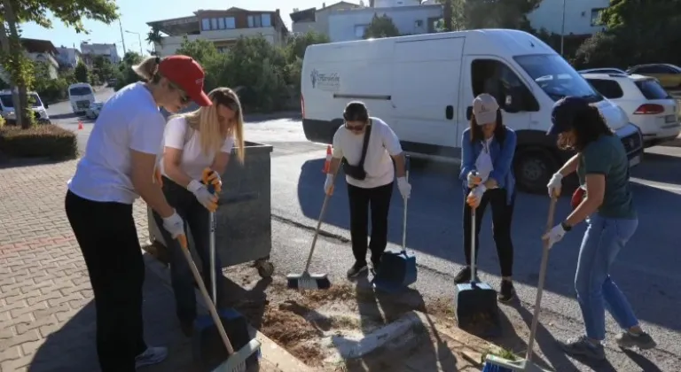 Güzelbahçe'de personelden örnek dayanışma