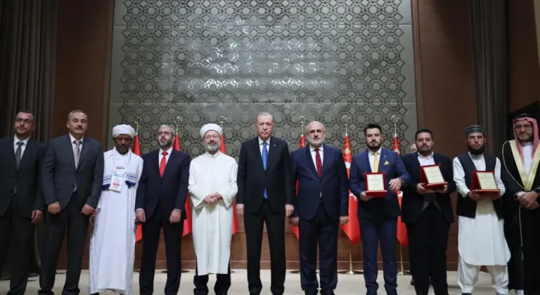 Hafızlık ve Kur’an-ı Kerim’i Güzel Okuma Yarışması'nda ödüller sahiplerini buldu