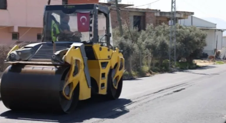 Hatay Büyükşehir Belediyesi Yol Çalışmaları Hız Kesmiyor