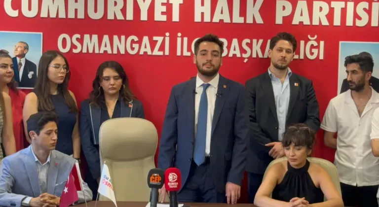 İbrahim Umut İnce, CHP Osmangazi Gençlik Kolları Başkanlığına Aday Oldu