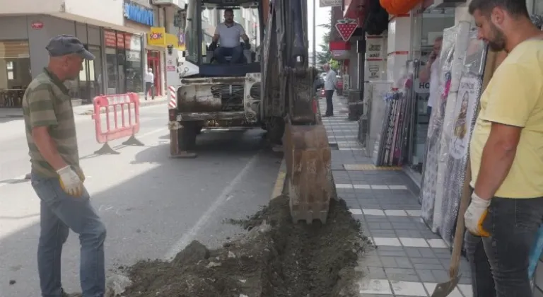 İçme suyu altyapı çalışmaları yeniden başladı